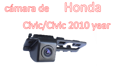 A prueba de agua de la visión nocturna de visión trasera cámara de reserva especial para Honda Civic / Cívico 2010 AÑO, CA-540